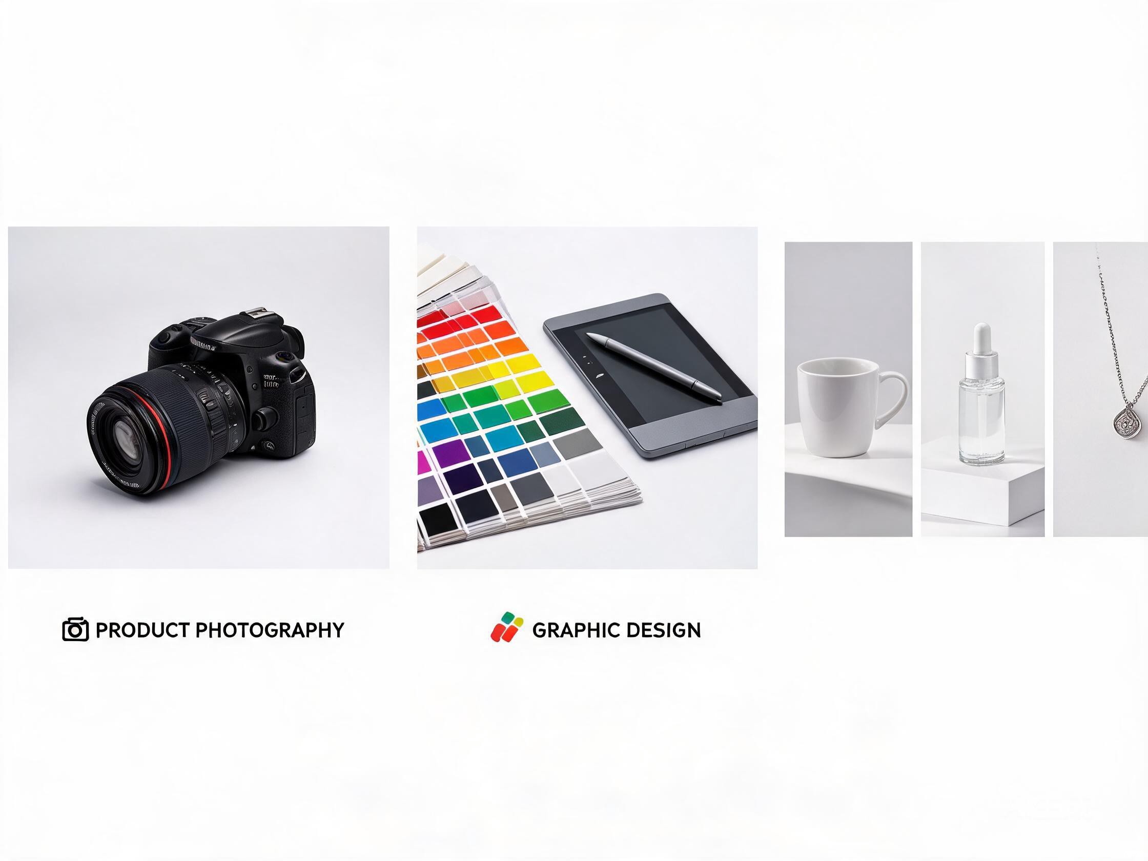 Product photography and design